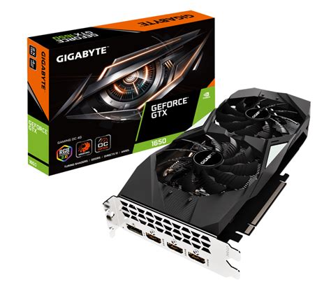 Gigabyte GeForce GTX 1650 Super OC 4G Graphics Card, 90mm Fan, 4GB 128 ...