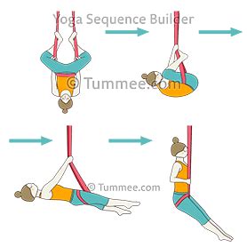 Climb To Seatbelt Flow Aerial Yoga| Yoga Sequences, Benefits ...