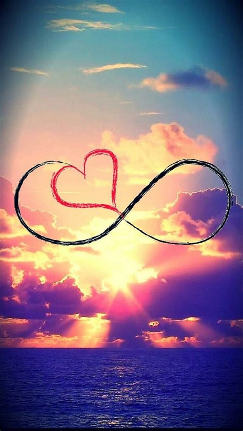 Infinite Love. Infinity , Heart iphone , Infinity sign, Cute Infinity ...