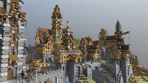 Castle (Minecraft Builld) - Download Free 3D model by P_4_N_D_A [9895f1f] - Sketchfab