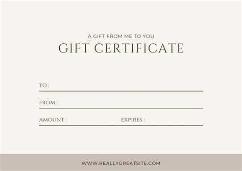 Free Gift Certificate Templates Printable - Printables Template Free