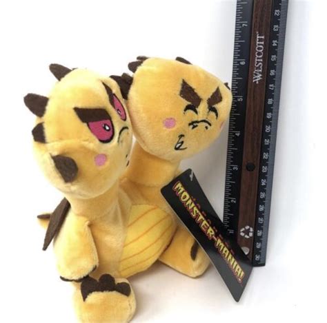 King Ghidorah Godzilla Ghiddy Plush Toy 2 Headed Japanese Monster Mania ...