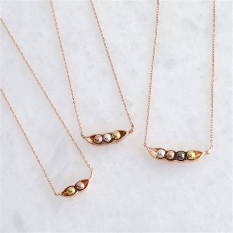 Peas In A Pod Necklace By Lisa Angel | notonthehighstreet.com