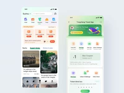 A local travel app by Howard Chen on Dribbble