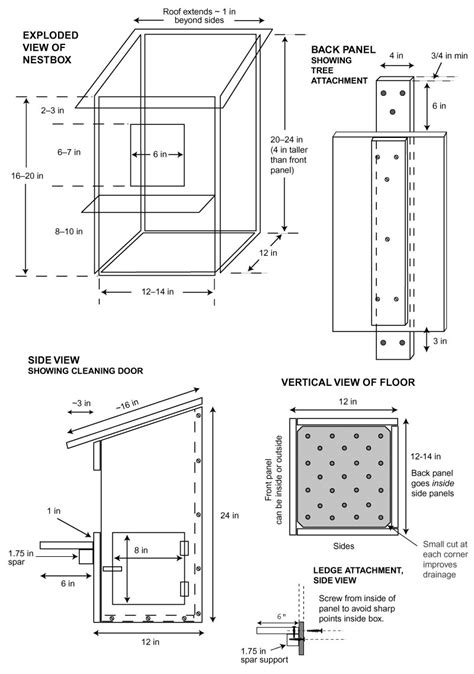 Plans For A Bird Box