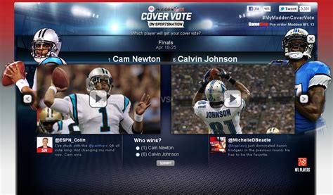 Cam Newton's in Finals for 'Madden NFL 13' Cover ~ Grown People Talking