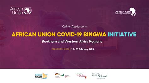 Call for Applications for the African Union (AU) COVID-19 Vaccination Bingwa initiative ...