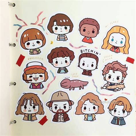 Imágenes Kawaii,raras (๑و•̀ω•́)و - Stranger Things Chibi | Stranger things wallpaper, Como ...