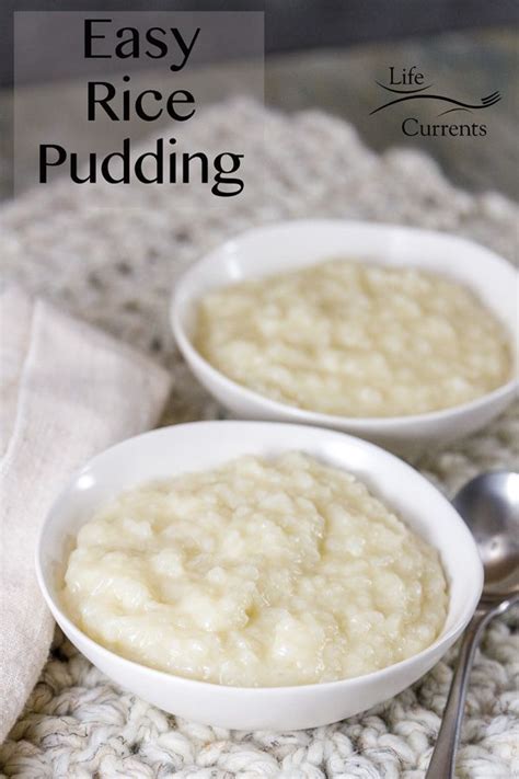 Easy Rice Pudding using leftover cooked rice is so comforting and homey, and it’s the perfect ...