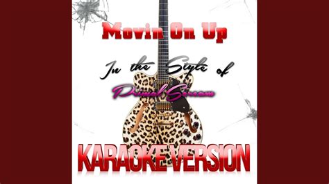 Movin on Up (In the Style of Primal Scream) (Karaoke Version) - YouTube