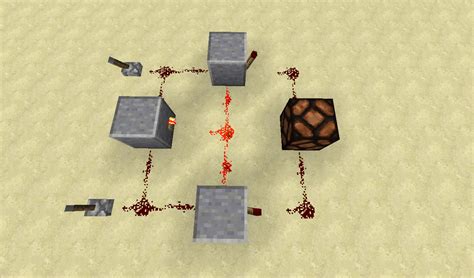 XOR Gate - Minecraft Redstone Logic Gates