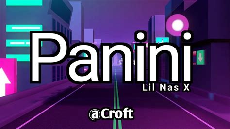 Panini - Song ( lyrics ) Lil Nas X - YouTube