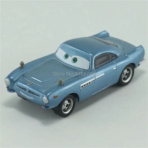 Pixar Cars Finn McMissile Diecast Metal Toy Car For Children Gift 1:55 Loose New In Stock -in ...