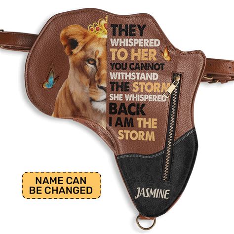 I Am The Storm - Personalized Africa Bag AB06 – Sistabag