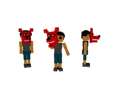 8 bit brother/foxy bully | Juancraftart by Juancraftart on DeviantArt ...