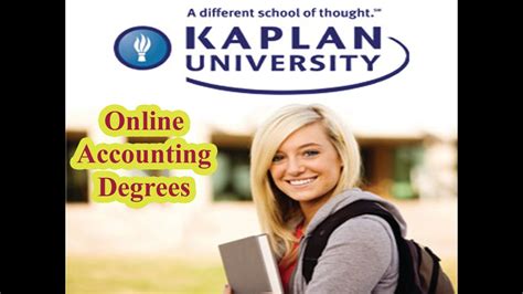 Online Accounting Degree Kaplan University Online Courses - YouTube