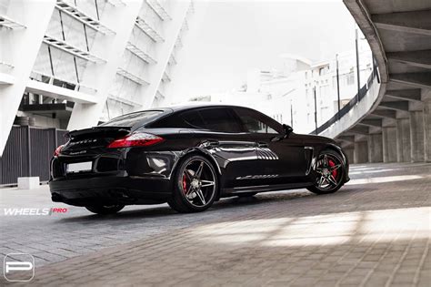 Exterior Goodies Restyling the Impressive Black Porsche Panamera — CARiD.com Gallery