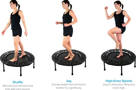 10-Minute Mini Trampoline Workout & Rebounding Exercises | Cellercise ...