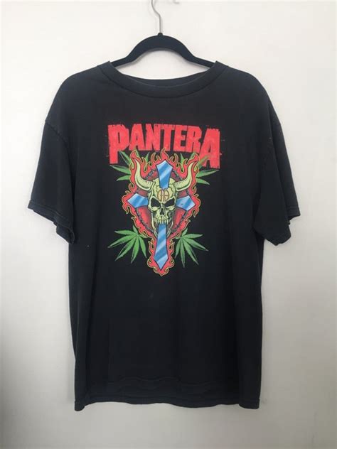 vintage t shirt Pantera shirt band t-shirts heavy metal