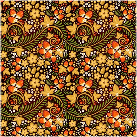 Traditional Russian Ornament Seamless Patterns on Behance