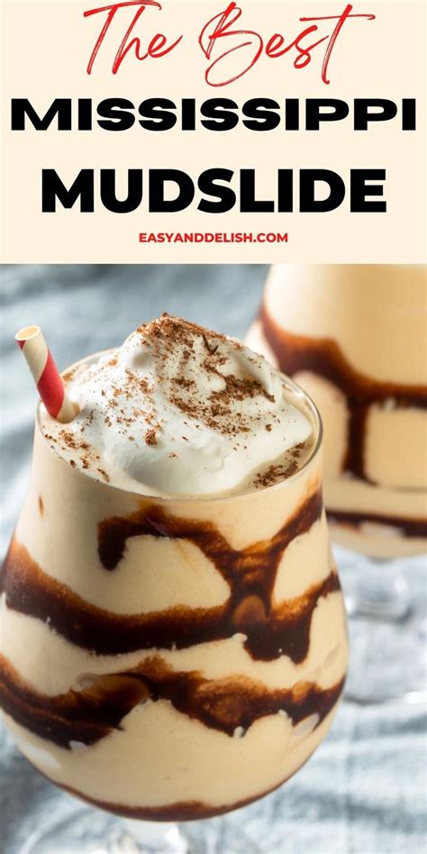 The Best Mississippi Mudslide | Drink recipes nonalcoholic, Frozen ...