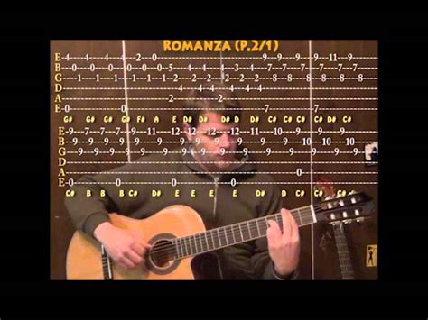 Romanza Cover Lesson with TAB of Spanish Romance Acordes - Chordify