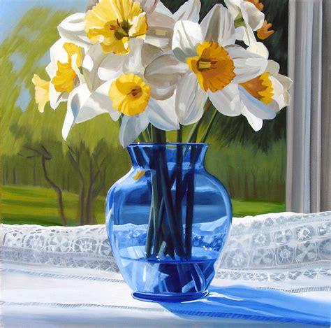 Easy Paintings Of Flowers In A Vase - megan-horsinaround