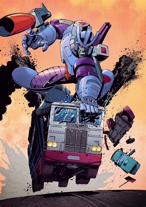 an image of a robot riding on the back of a truck