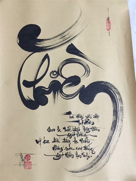 TuelamCalligraphy: Vietnamese Calligraphy