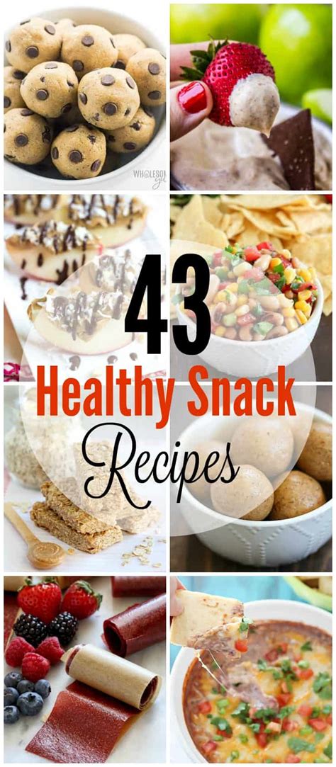 43 Healthy Snack Ideas for All Ages - Yummy Healthy Easy