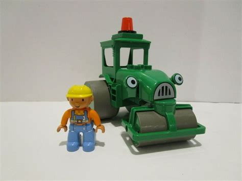 LEGO Duplo Bob the Builder ROLEY THE STEAMROLLER & Bob Figure #affilink | Bob the builder, Lego ...