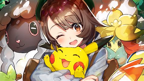 Pokemon Sword and Shield Anime Wallpaper 4k Ultra HD ID:4371