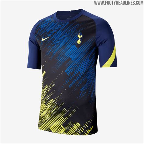 Nike Tottenham 20-21 Training Collection & Home Pre-Match Shirt ...