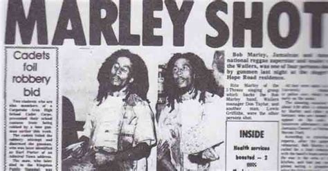 The Shooting Of Bob Marley – LEGENDARY REGGAE