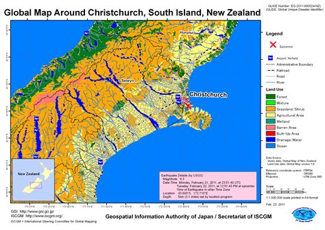 New Zealand Earthquake Map / Map Of New Zealand S Active Faults The ...