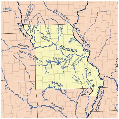 List of rivers of Missouri - Wikipedia