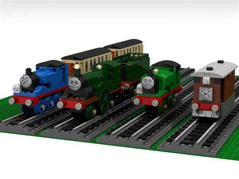 https://flic.kr/p/Ft1XtN | Thomas and Friends | 4 wide Lego Thomas and Friends push along series ...