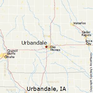 Urbandale Iowa Map | World Map Gray