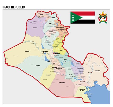 Saddam's Iraq by Willkozz | Iraq map, Map, Historical maps