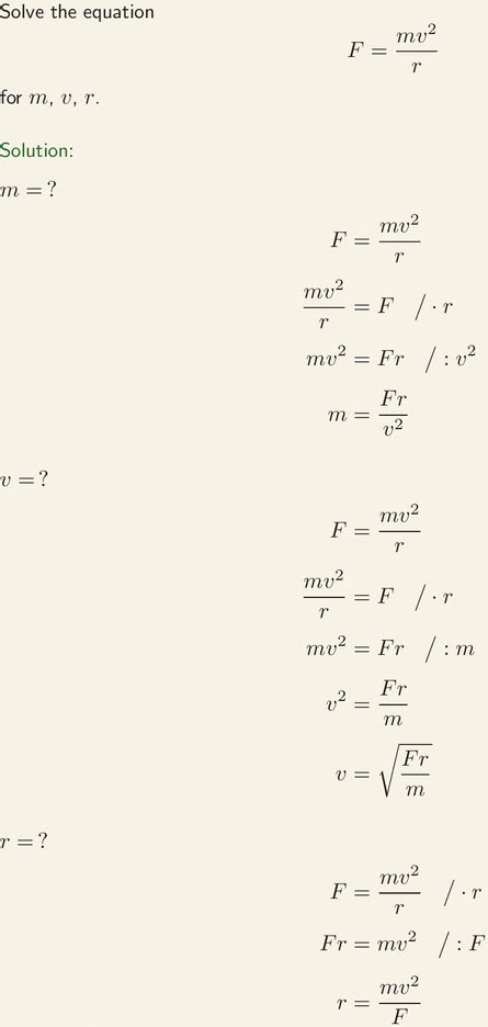 Centripetal Force Equation Derivation - Tessshebaylo