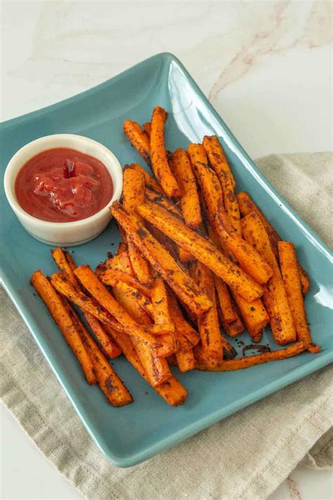 Carrot Fries - stetted