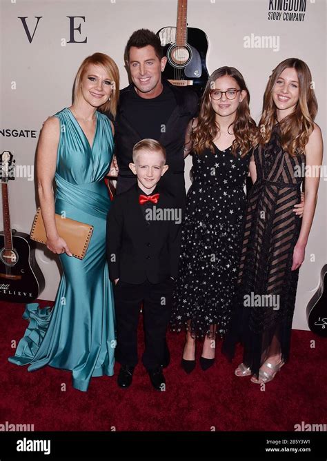 HOLLYWOOD, CA - MARCH 07: Adrienne Camp, Jeremy Camp and family attend ...