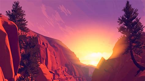 Firewatch 4k wallpaper - cliphety