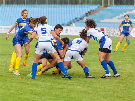 Rugby Europe Women Sevens editorial stock photo. Image of field - 119712888