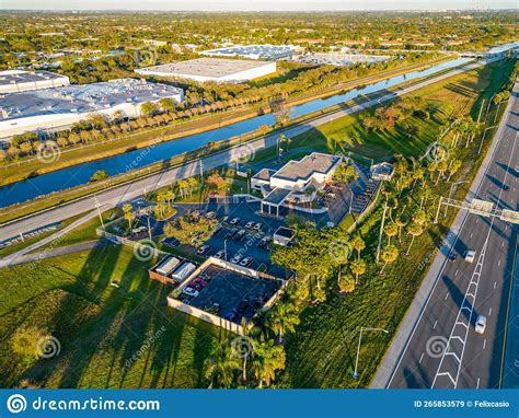 Aerial Photo of the FHP Florida Highway Patrol Troop L Station Stock ...