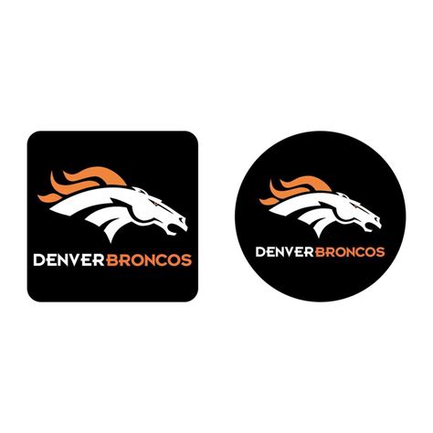 Denver broncos logo vector 26377435 Vector Art at Vecteezy