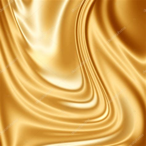 Gold silk fabric — Stock Photo © Alexpi #2151874