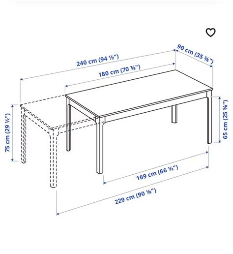 Extendable table - Ikea EKEDALEN, Furniture & Home Living, Furniture ...