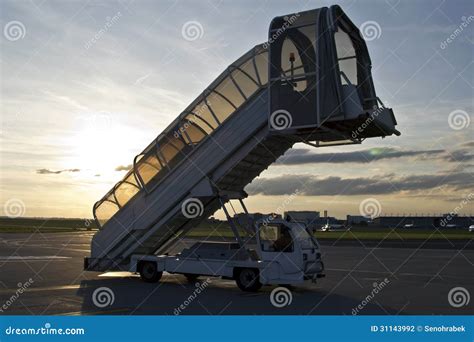 A Ramp Of The Plane Stock Photography - Image: 31143992