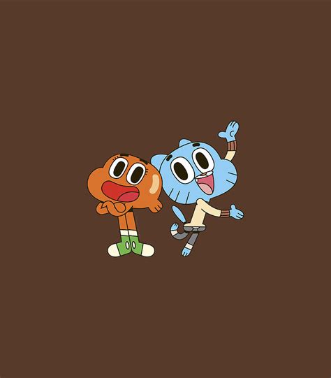 CN The Amazing World Of Gumball Darwin Gumball Portrait Digital Art by ...